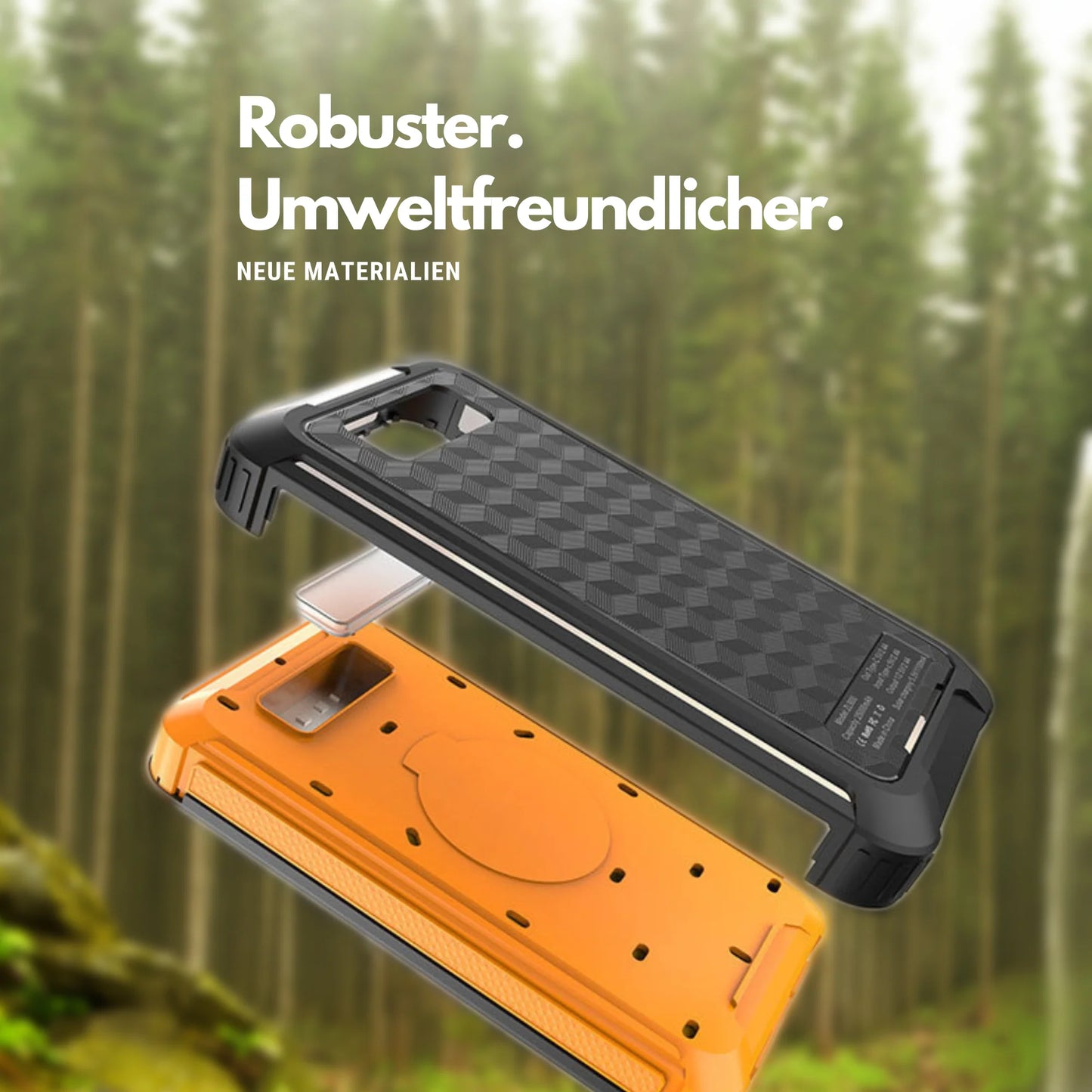 Ausverkauf: Solar Powerbank Extreme 2.0 - 6 faltbare Panels - USB-C Fast Charging Testsieger mit 25000mAh