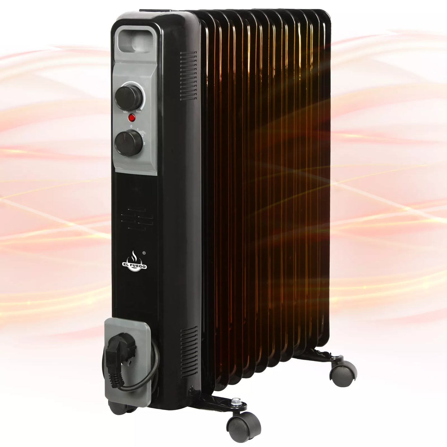 Aukščiausios kokybės alyvos radiatorinis tepalinis šildymas - 2500 W (B-Ware) - avarinis šildymas - tepalinis šildymas