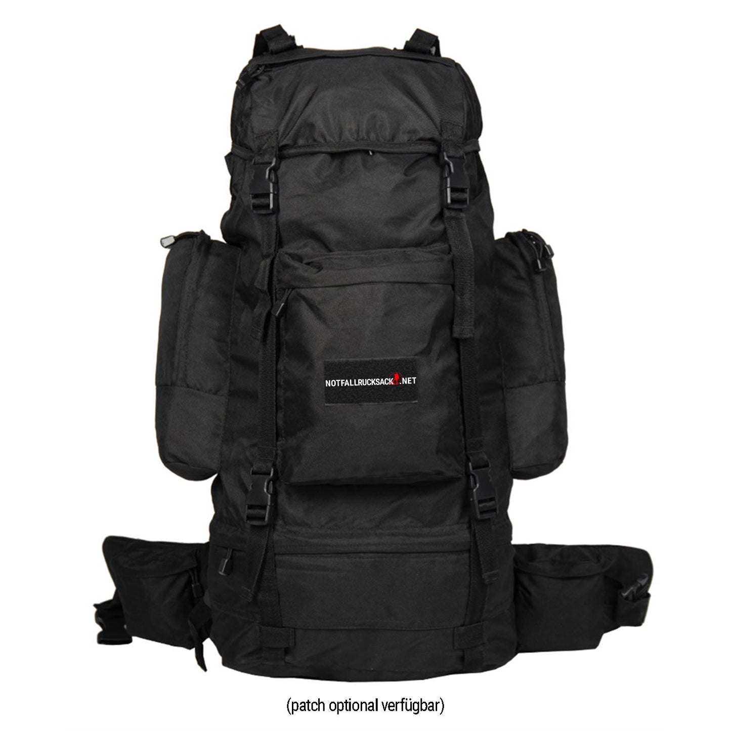 Emergency Backpack Premium – pilnas išgyvenimo rinkinys su saulės radiju
