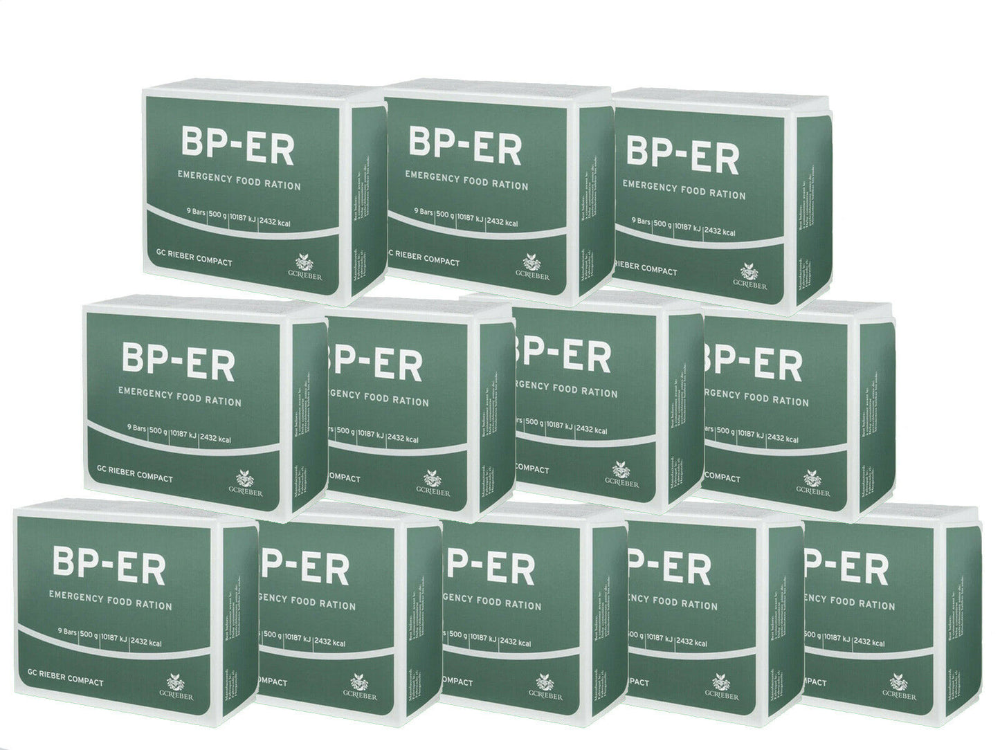 Emergency Ration BP-ER - Kompaktiškas, patvarus, lengvas avarinis davinys BP-ER