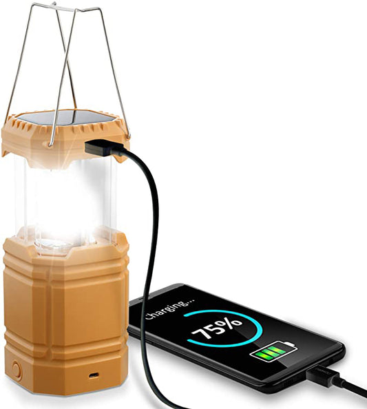 „Solar Camping“ rankinis švaistiklio žibintas, nešiojamas itin ryškus LED žibintuvėlis su įkraunama baterija