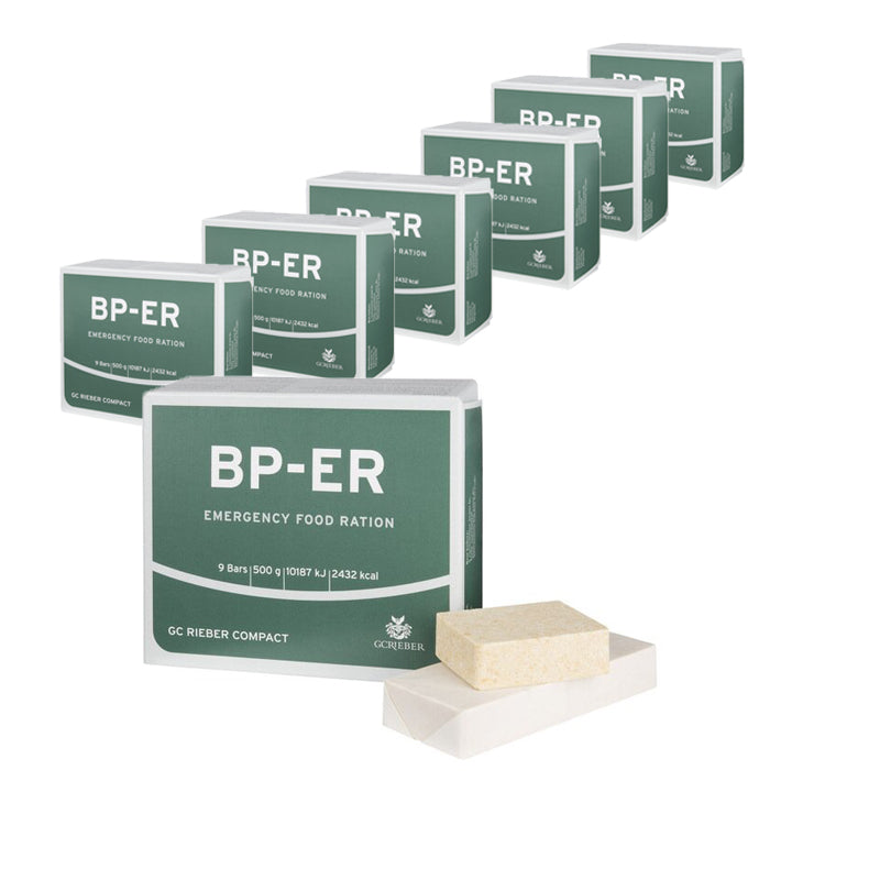 Emergency Ration BP-ER - Kompaktiškas, patvarus, lengvas avarinis davinys BP-ER