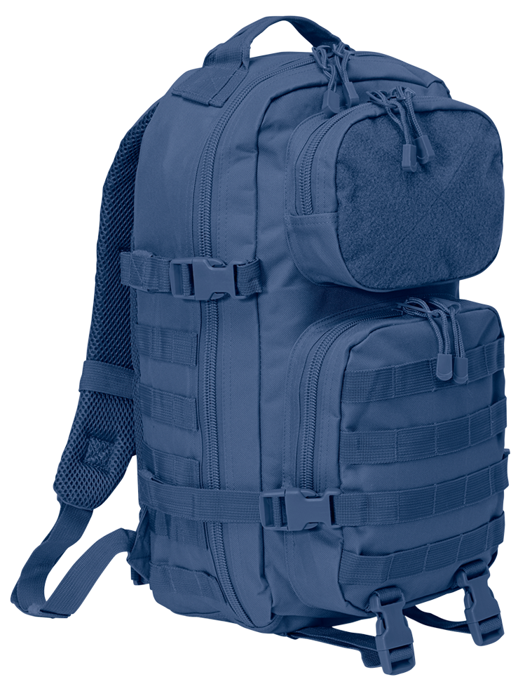 Kuprinė Molle US Combat Kuprinė Navy Blue Tactical Cooper PATCH vidutinė