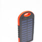 Saulės energijos blokas Aukščiausios kokybės saulės baterijos su maitinimo bloku, lempa ir 2x USB išvestimi - įkraunamas tiesiai iš saulės, kad būtų suteikta avarinė energija