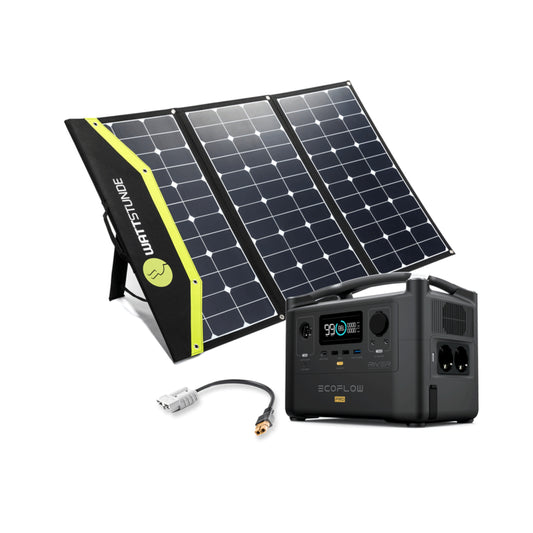 Aukščiausios kokybės saulės stotis 200W su energijos saugykla / elektrine