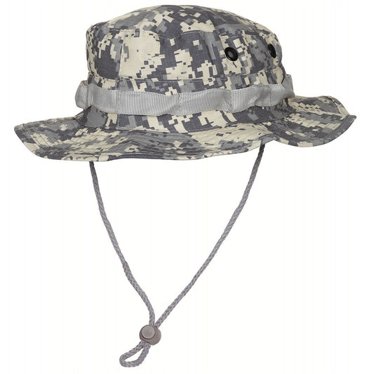 Tactical Boonie - Bush Hat, smakro dirželis skaitmeninis
