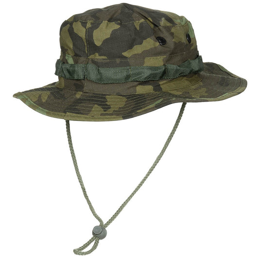Tactical Boonie - Bush Hat, smakro dirželis Jungle Camo