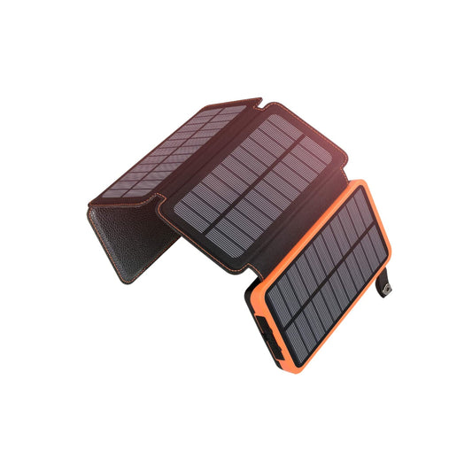 Dvigubas paketas – 2x saulės energijos bankas – testo nugalėtojas su 26800mAh